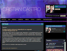 Tablet Screenshot of cristiancastro.com